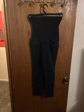 Indigo Blue Dark Blue Maternity Jeans